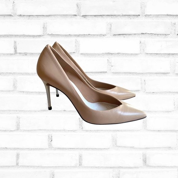 Maison Martin Margiela Nude Leather Heels - Picture 4 of 6